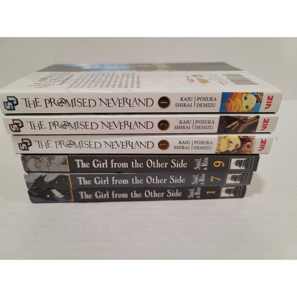 anime book lot 6 books lot 2 excellent books and condition